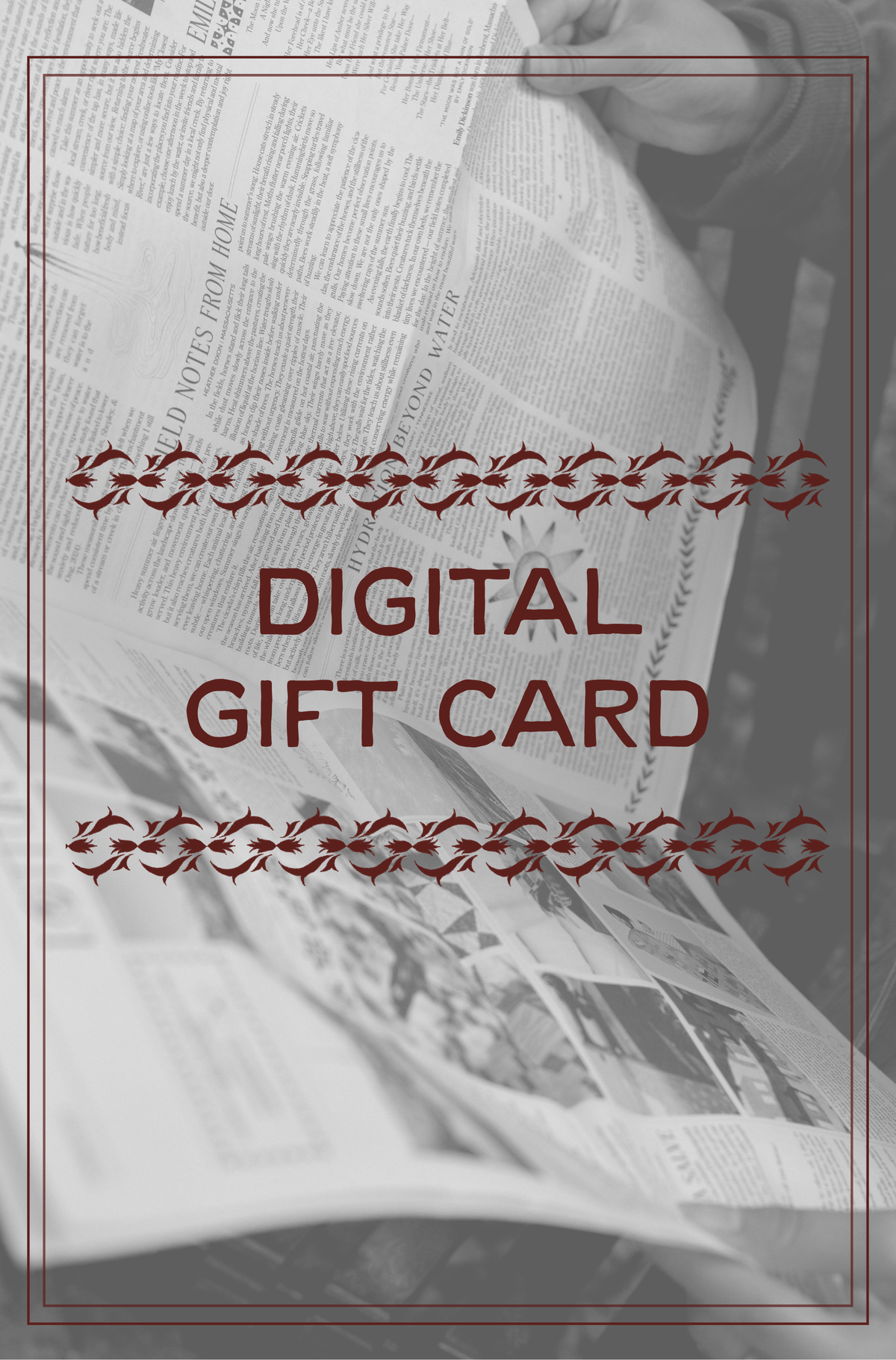 Digital Gift Card
